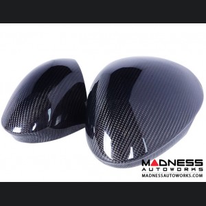 Alfa Romeo Stelvio Mirror Covers - Carbon Fiber - Caps - Feroce Carbon